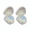Flipped Warmth 2 Pairs Veneers Teeth, False Teeth Veneers Instant Adjustable Dentures False Teeth, Clip on Veneers Top And Bottom for Women Men view 1