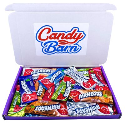 Airheads Candy Gift Box 25 Airhead Minis Hamper American Sweets