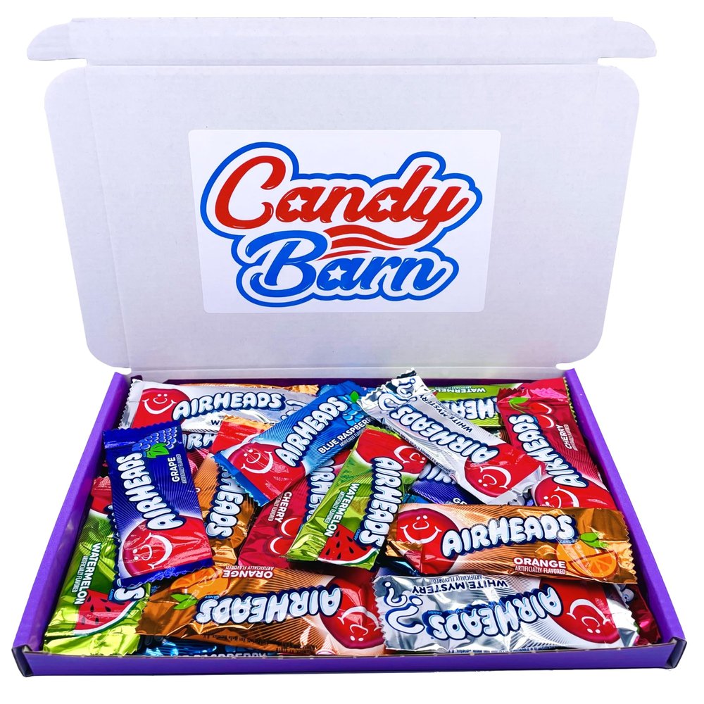 Airheads Candy Gift Box 25 Airhead Minis Hamper American Sweets