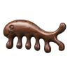 1PC Sandalwood Massage Comb Head Meridian Scalp Comb Wide Tooth Comb Relax The Body view 1
