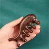 1PC Sandalwood Massage Comb Head Meridian Scalp Comb Wide Tooth Comb Relax The Body view 2