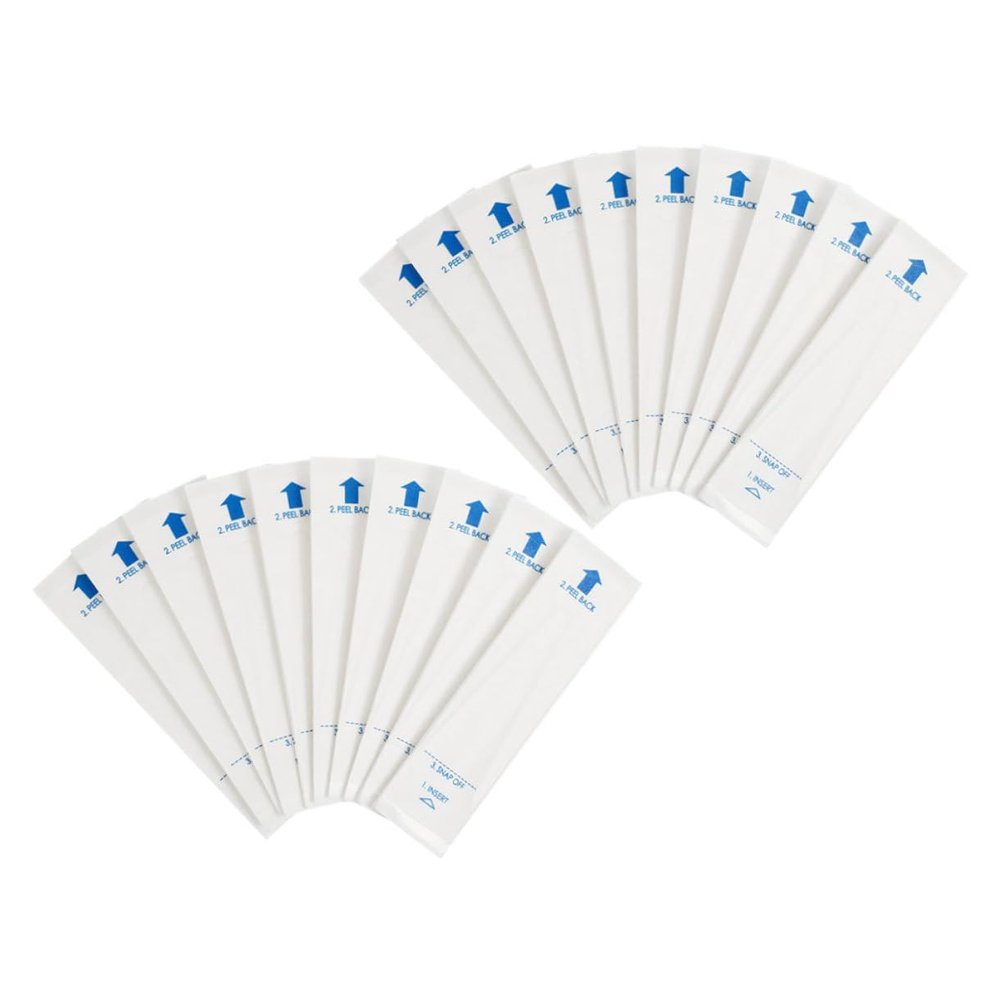 Hoement Protective Covers Probe Sleeves Covers Easy to Use Made of Pe and Paper Disposable 150pcs Thermometer Universal Fit for Thermometers Suitable for Home and Clinic Use