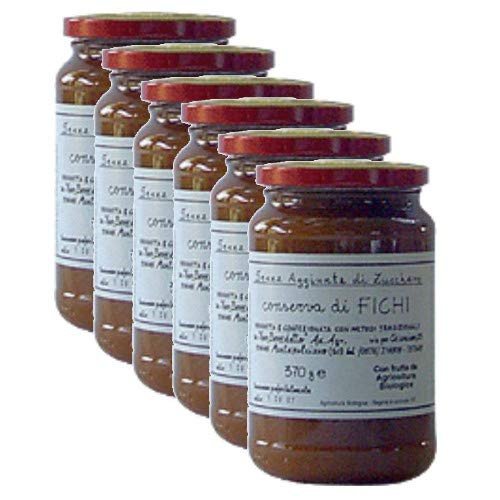 Preserving Figs Without Sugar Made By Montepulciano Farm 6 Jars of 380 g