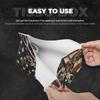 Americana Flag Deer Printed Long Tissue Box Cover Leather Modern Tissue Case Tissue Box Holder for Home Office Decor Bathroom Car view 3