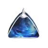 Blue galaxy Printed Long Tissue Box Cover Leather Modern Tissue Case Tissue Box Holder for Home Office Decor Bathroom Car view 2