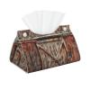 Barn Door Printed Long Tissue Box Cover Leather Modern Tissue Case Tissue Box Holder for Home Office Decor Bathroom Car view 1