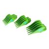 3 Pieces Hair Clipper Limit Combs 32mm 38mm 51mm Cutting Guard Attachment Green view 2