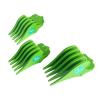 3 Pieces Hair Clipper Limit Combs 32mm 38mm 51mm Cutting Guard Attachment Green view 4