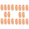 10 Pairs Silicone Toe Sleeves Tube Caps Cushions Protectors for Feet Care S view 1