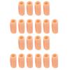 10 Pairs Silicone Toe Sleeves Tube Caps Cushions Protectors for Feet Care S view 2