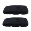 1 Pair Washable Wheelchair Armrest Replacement Cushion Pad Covers Black view 4