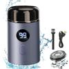 Doonai Mini Portable Electric Shaver, Doonai Portable Mini Electric Shaver, Vishopee Shaver, Unisex Mini Portable Electric Shaver, USB Rechargeable, Pocket Size Washable Electric Razor (Blue) view 1