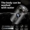 Doonai Mini Portable Electric Shaver, Doonai Portable Mini Electric Shaver, Vishopee Shaver, Unisex Mini Portable Electric Shaver, USB Rechargeable, Pocket Size Washable Electric Razor (Blue) view 4