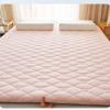 Single/Twin/Queen/King Size Japanese Futon Mattress Floor Sleeping Mat,Foldable Mattress Tatami Mat,Portable Sleeping Pad for Camping Dormitory (White,90x190cm) view 2