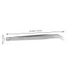 5Pcs Curved Sewing Tweezers Less Steel Fine Tip Smoothing Surfaces Light Weight Sewing Accessories, Multifunctional Accessory for Home Use view 4