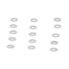 300pcs 1.4mm Eyeglass Screw Gaskets Alloy High Hardness Eyeglass Frames Screws Washers for Repairing (11 Frameless Metal Shim 1.4mm) view 4