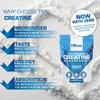 Pure Source Nutrition Creatine Monohydrate Powder Vegan Gluten Free 100% Micronised Creatine Unflavoured Proven to Improve Physical Performance and Recovery Powder (500g) view 4