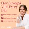 Applied Nutrition - Coleen Rooney - Immunity Powder - Vitamin & Mineral Boost - Best 24-Hour Immune Support - Best Vegan Immunity Defense - Enhanced Vitality - (14 Servings) (Blueberry & Raspberry) view 3
