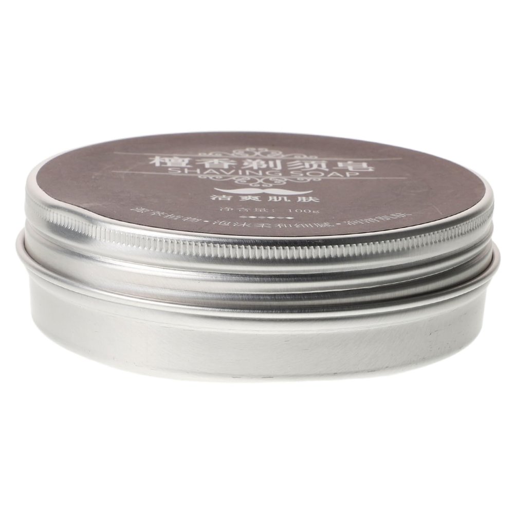 VINTORKY Beard Shaving Soap Bar Mustache Soap Fluffy Foam Shave Cream for Men Grooming Accessories for Shaving Brush
