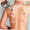 NOLITOY Manual Cupping Pump with Vacuum Suction, Handheld Cupping Aspirator for Acupoint Therapy, Negative Pressure Massage Tool for Home and Travel Use view 2