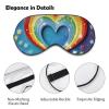 Rainbow Star Love Heart Eye Mask, Side Sleeping Mask Light Blindfold Sleeping Mask Nose Pad and Elastic Band for Children Women and Men view 3