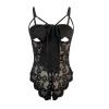 TYUIOP Latex Lingerie Sexy Sexy Lingerie for Women Sets Naughty Basque Rhinestone Fishnet Christmas Ladies Underwear Dress up for Women Naughty Womens Nightwear view 3