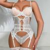 TYUIOP Latex Lingerie Plus Size Lingerie UK Size 28 Sexy for Women Sets Naughty Plus Gift Sets & Sex Kits Sexy Womens White Babydoll Black Gothic view 2
