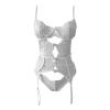 TYUIOP Latex Lingerie Plus Size Lingerie UK Size 28 Sexy for Women Sets Naughty Plus Gift Sets & Sex Kits Sexy Womens White Babydoll Black Gothic view 3