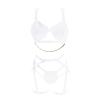 TYUIOP Babydoll Lingerie for Women Plus Size Lingerie 20-22 Bodystocking Sexy Underwear for Women Naughty Plus Size Teddy Babydolls with Thigh high Honeymoon Sexy White view 2