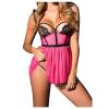TYUIOP White Lingerie Sexy Lingerie for Women Sets Naughty Basque Sexy red Women's Christmas Underwear Body Stockings Babydolls for Women Sets Pink view 1