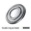 Electric Razor Head Replacement Cutter Head Compatible for Yoose Compatible for Mini Blade Accessories(2pcs) view 3