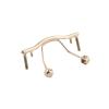1pc Glasses Screw Nose Pad Arm Metal Rimless Frame Bridge Nose Pad Holder Eyewear Accessory Eyeglasses Bridge NB020(NB020 Rose Gold) view 3