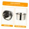 DIYEAH Soap Melting Pot and Stainless Steel Melting Holder for DIY Handmade Soap Making Suitable for Home Crafting and Wax Heating view 3