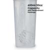 Gains Nutrition GN Protein Shaker | 600ml Protein Shaker Bottle | Protein-Shake Bottle Gym-Shaker | Sports Supplements-Shaker | Screw Top & Leak Proof (Pink) view 3