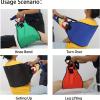 SAGZLKD Patient Lift Sling, Belt Standing Aid Elderly People Heavy Duty Transfer Sling, Safe Robust Transfer Belt for Seniors Royal blue,155x26cm view 3