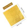Gold Foil Candy Wrappers 200pcs Aluminum for Bars and Fudge view 2