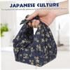 MAGICLULU Japanese Wrapping Cloth Multipurpose Box Packing Cloth Made of Cotton in Japanese Style, Sturdy and Easy to Clean, for Wrapping Lunch Boxes for Office and Restaurant Use view 3