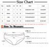 AnnSemo Sexy Nightwear for Women Cheeky Thongs Low Waist Tangas Stretchy Soft Smooth Silk Knickers for Valentines Gifts Hollow out Underwear Breathable Hipster Bikini Briefs view 3