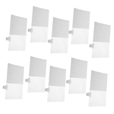 COLLBATH Reusable Humidity Absorber Bags Efficient Moisture Removal Hanging Dehumidifier Bags Plastic Absorber Packs 10pcs with Easy to Store Design for Closets and Kitchens