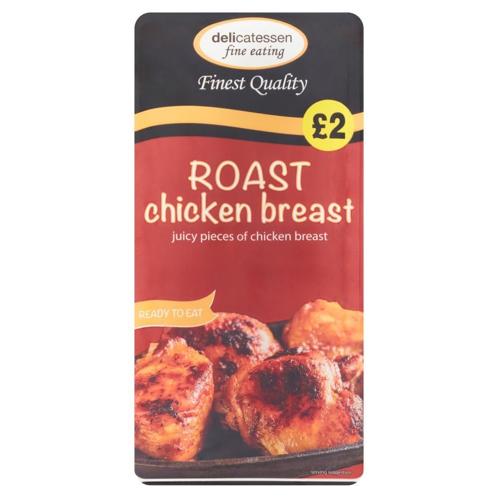 Delicatessen Fine Eating Roast Chicken Breast 125g Pack of 3