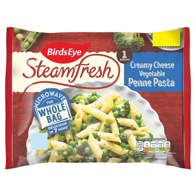 Birds Eye Steamfresh Creamy Cheese Vegetable Penne Pasta 350g Pack of 3