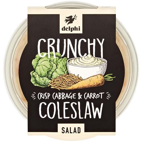 Delphi Crunchy Coleslaw Salad 230g x Pack of 3