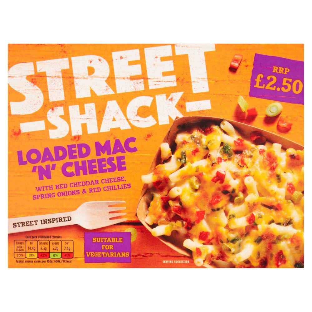 Street Shack Loaded Mac 'N' Cheese 300g 300g Pack of 3