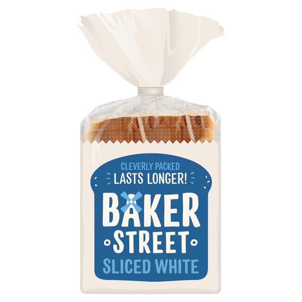 Myafricastore Baker Street White Sliced 550g 550g Pack of 3