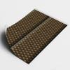 Double Black and Gold Art Deco Geometric Shapes Luxury Elegant Wrap Around Print A4 Edible Paper Icing Sheet Cake Topper Side Ribbon Border Decor for Personalised Themed Decorations view 3