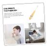 SECFOU Lovely and Storage Bucket Manual Toothbrush with Supple Bristles Safe and Comfortable Oral Cleaning Brush Children for Kids Aged 2-12 view 4