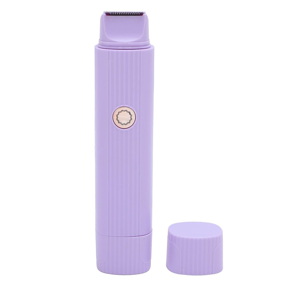 Electric Lady Clipper Dual Head Women Electric Trimmer Dual Head Lady Trimmer Cordless Electric Lady Clipper Portable Miniature Bikini Clipper for Women for Underarm Leg Hand Hair