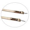 1pair 4mm 5mm Width Spring Metal Glasses Eyeglasses Temple Leg Eyelgasses Flex Temple With Tip Repair Accessory T05W T04W(T05W grey) view 3