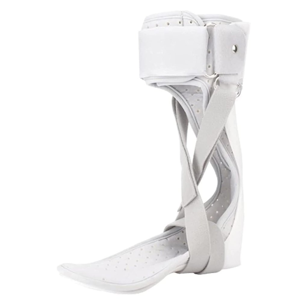 SXTYFBB Ankle Foot Drop Brace Orthosis Splint, Ankle Corrector Brace Support Protection Correction Splint Adjustable, Foot Protection Injection Molded,left,M