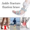 SXTYFBB Ankle Foot Drop Brace Orthosis Splint, Ankle Corrector Brace Support Protection Correction Splint Adjustable, Foot Protection Injection Molded,left,M view 4